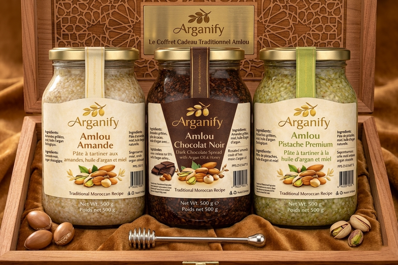 Coffret Découverte Amlou — 3 Saveurs